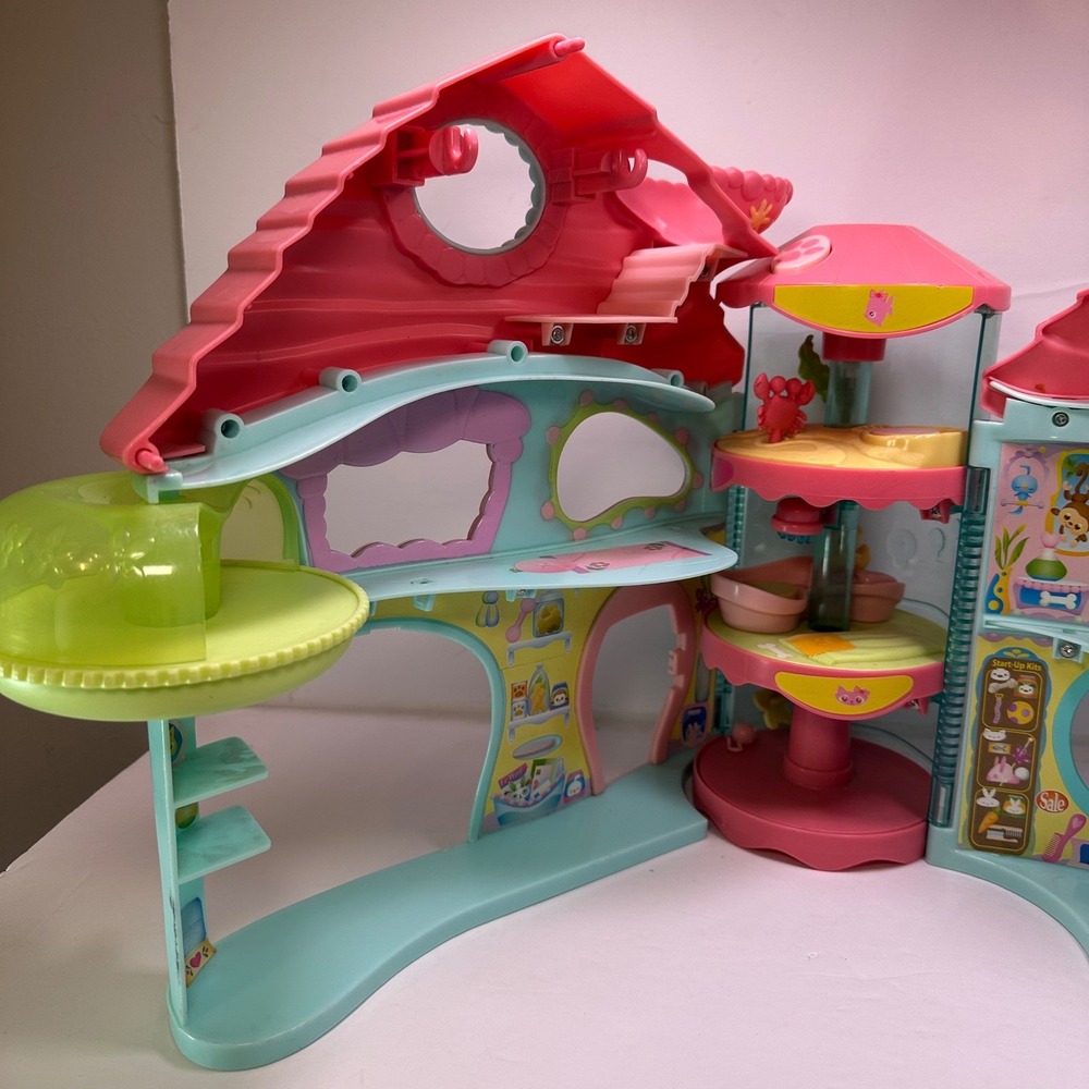 Littlest Pet Shop Biggest Littlest Pet Shop House 2005 Hasbro Playset LPS - Picture 8 of 12